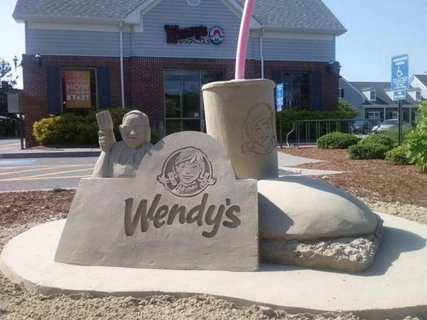 Wensy's Sand Sculpture